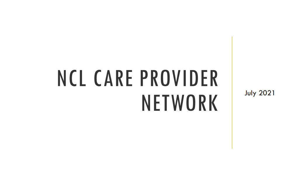 NCL provider network slides
