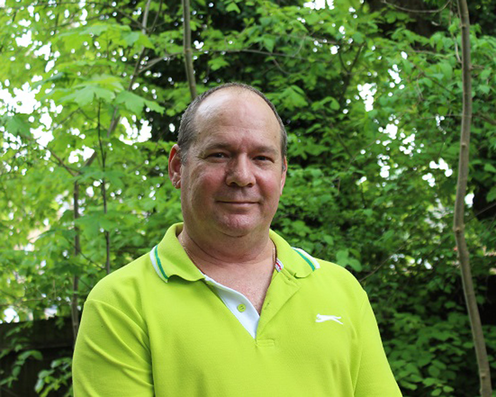 Richard Buckman outdoors